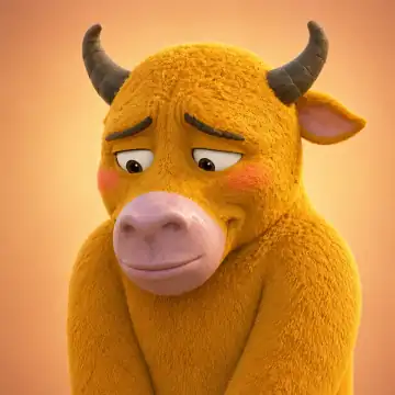 Shy bull reaction