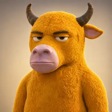 Speechless bull reaction